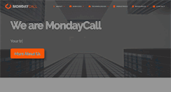 Desktop Screenshot of mondaycall.com